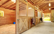 An Leth Meadhanach stable construction leads